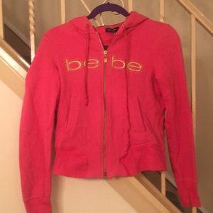SALE ! 💕 Pink Bebe Jacket (Track/Sweat)
